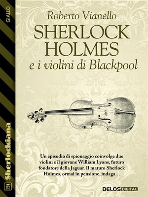 cover image of Sherlock Holmes e i violini di Blackpool